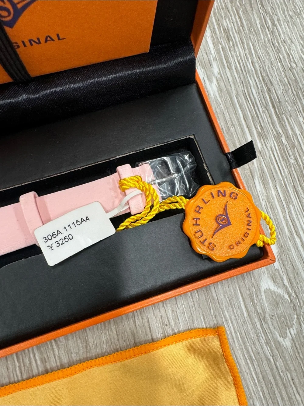 Stuhrling Original Pink Floral Dial Women's Watch